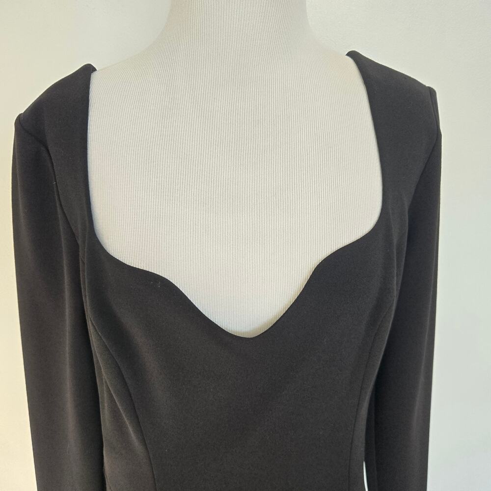 Dress The Population Women Sexy Sonia Sheath Dress Vamp Night Out Black Large - Picture 5 of 13